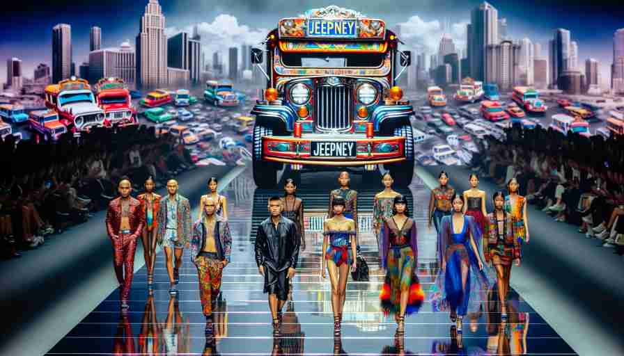 Manila’s Fashionistas Embrace ‘Jeepney Chic’ Runway Shows