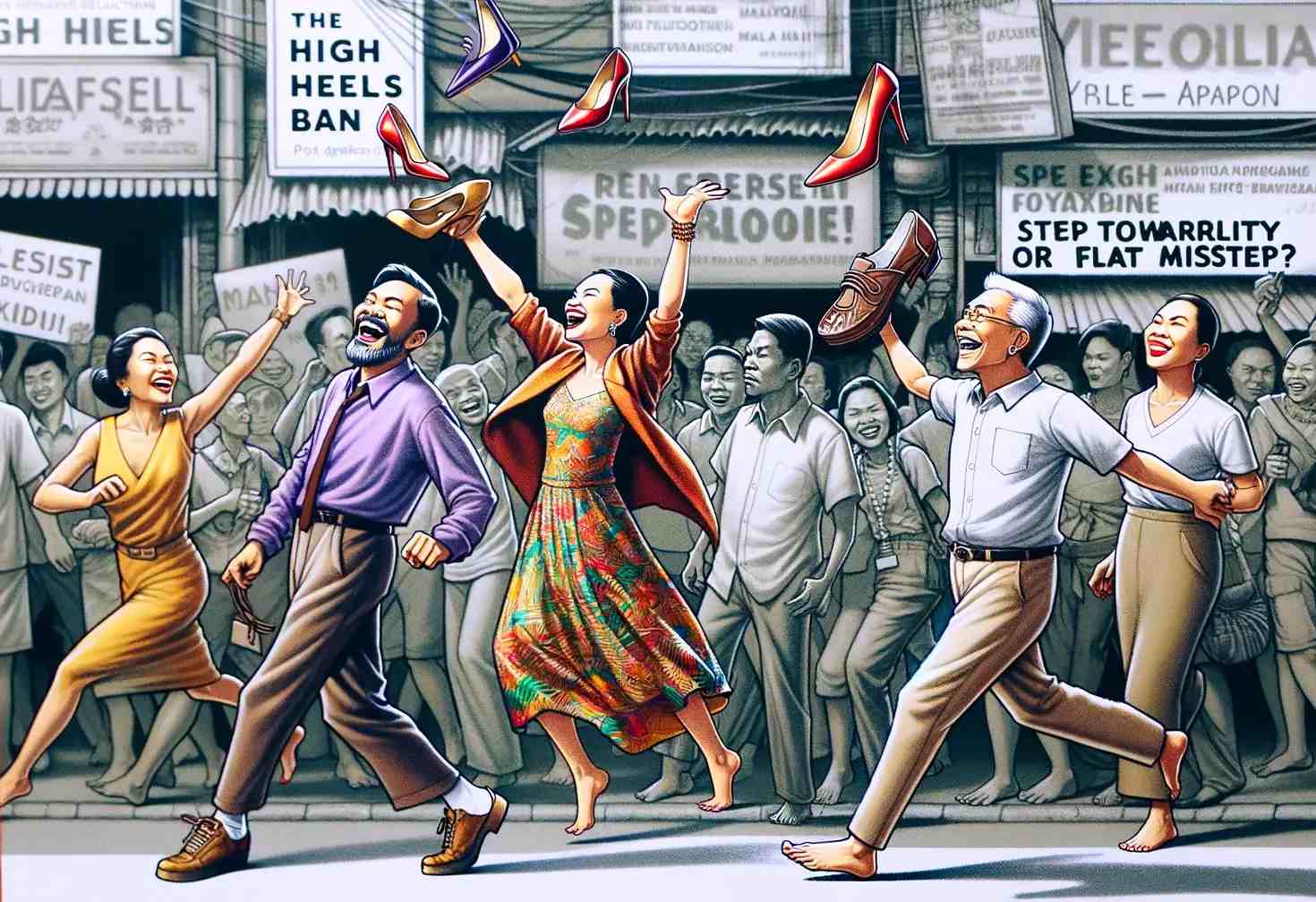 High Heels Banned in Makati… High Heels Banned in Makati…