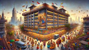 Headquarters of the Manila News Intelligencer during the Sinulog Festival, Dalagang Filipina Panganiban, Artist Manila Tourism and Hospitality Headquarters of the Manila News Intelligencer during the Sinulog Festival, Dalagang Filipina Panganiban, Artist