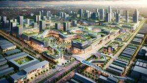 Mandaluyong expansion of SM Megamall in Mandaluyong, Philippines, transforming into a self contained small city. This expanded complex no3