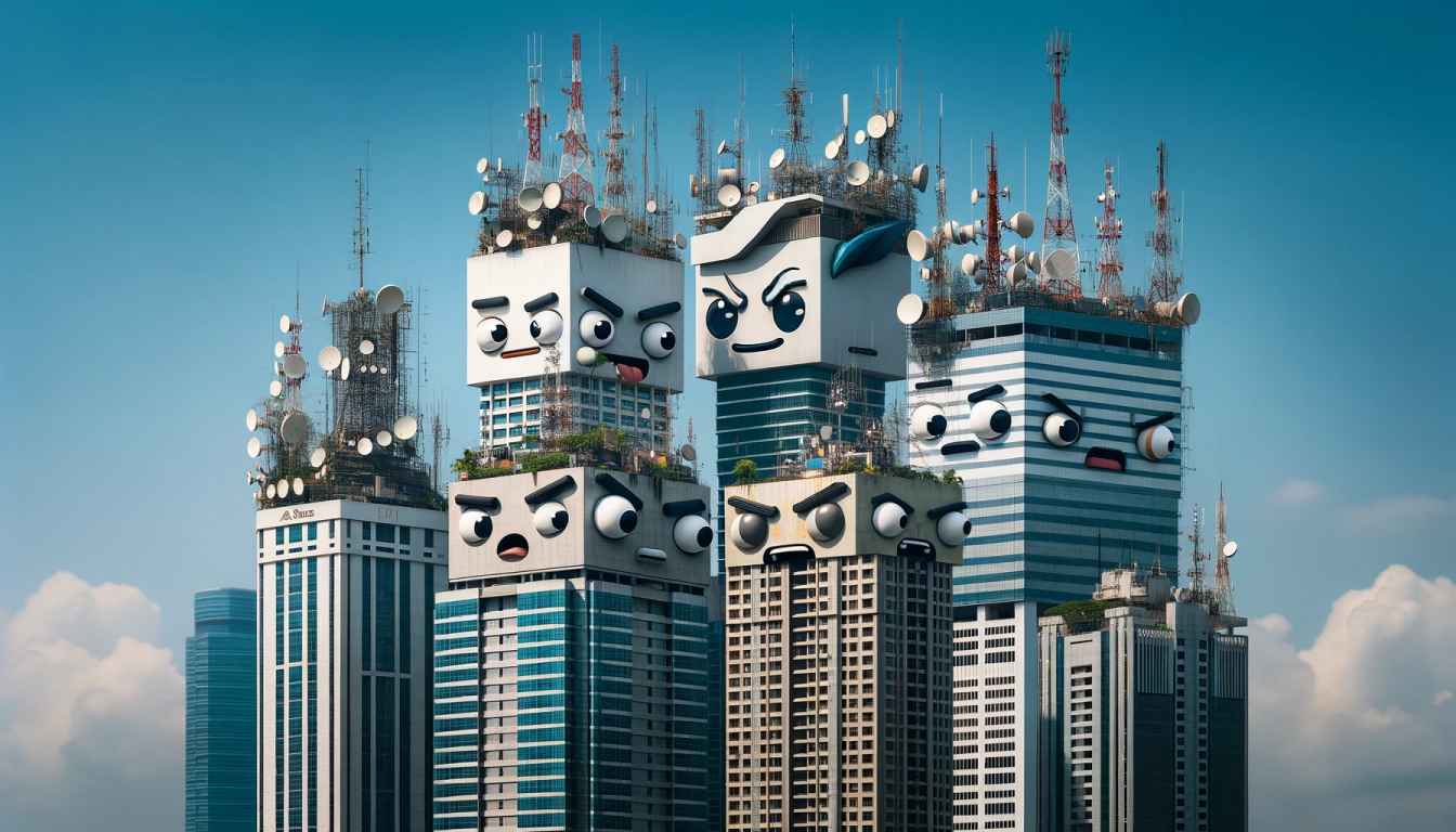 Makati’s Skyscrapers Compete in Annual Height Check: Buildings try to outgrow each other with new antennas.