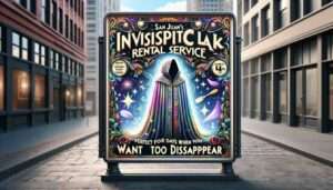 Manila Photo Service 'San Juan's Invisibility Cloak Rental Service Perfect for days when you want to disappear.' This illustra (1) Manila Photo Service 'San Juan's Invisibility Cloak Rental Service Perfect for days when you want to disappear.' This illustra (1)