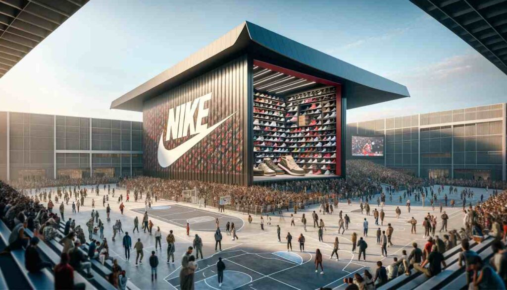 Marikina Sports center that has undergone an overnight transformation into a giant shoebox, designed to create the ultimate sneakerhead experience. T (3)
