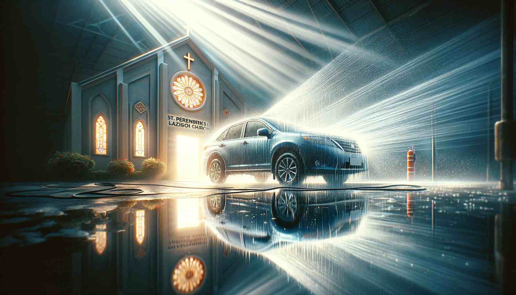 St. Peregrine’s Laziosi Parish Church’s Miraculous Parking: Attend mass and find your car washed and blessed.