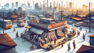 Valenzuela News: Newsstand in Valenzuela, capturing the city's mix of industrial growth and residential communities. By Dalagang Filipina Panganiban