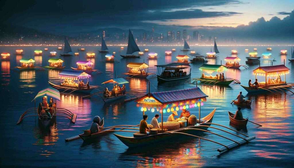 Pateros an innovative concept from Laguna de Bay floating balut stands. These vessels are colorfully d2