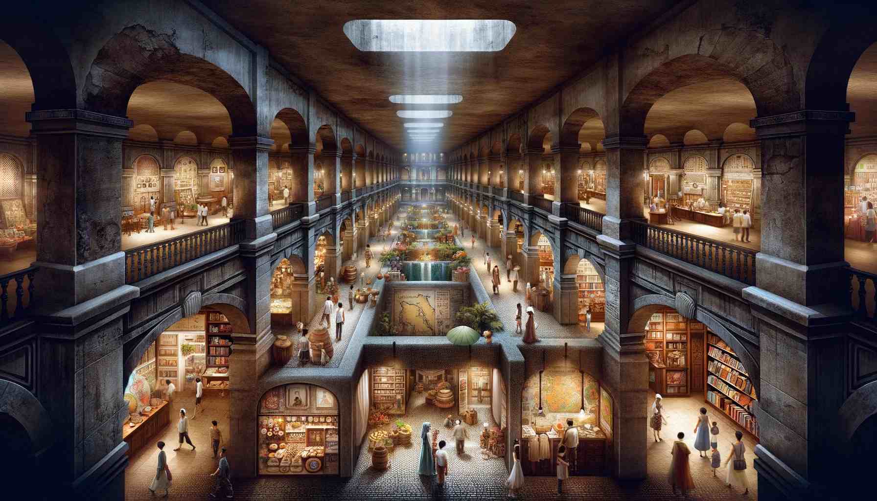 Pinaglabanan Shrine’s Secret Underground Mall Pinaglabanan Shrine’s Secret Underground Mall
