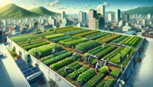 San Juan Manila close up of San Juan's innovative rooftop farms, which have begun to outproduce rural areas, taking urban farming to new 3