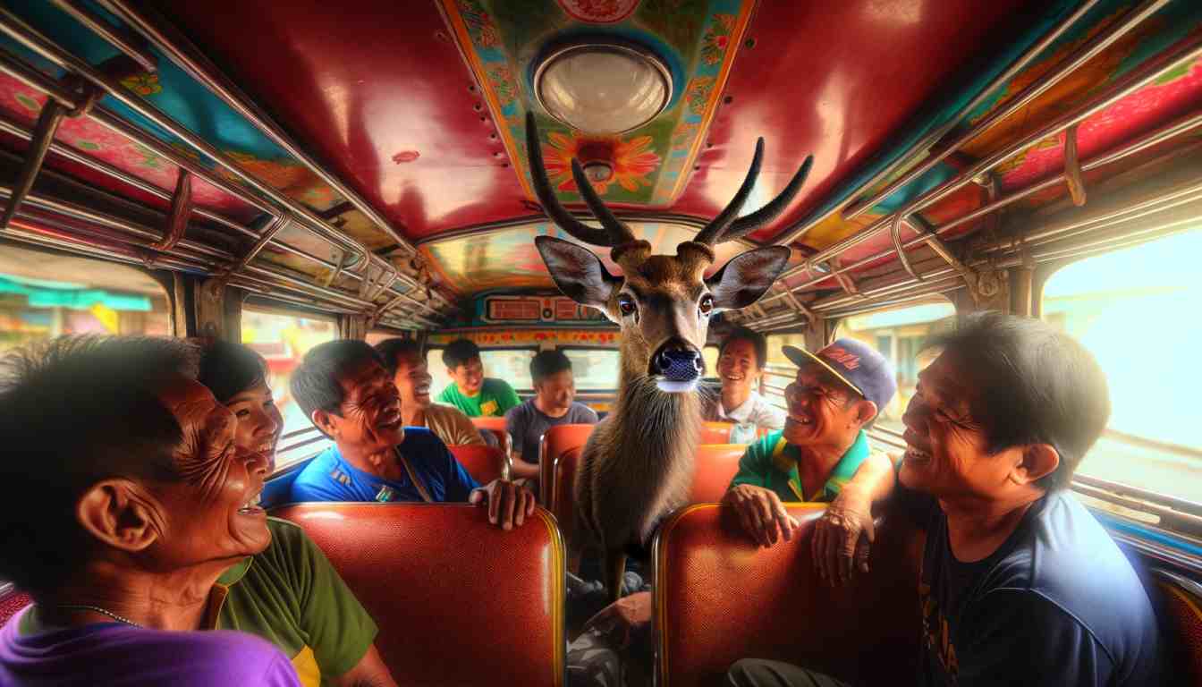 The Polo National Park’s Wild Deer Start Commuting