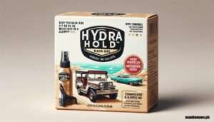 Jeepney Beauy Inc. -- Design the packaging for Hydra-Hold™ Hair Gel, emphasizing its ability to keep hair in place even in breezy conditions, like those experienced in a je3 Jeepney Beauy Inc. -- Design the packaging for Hydra-Hold™ Hair Gel, emphasizing its ability to keep hair in place even in breezy conditions, like those experienced in a je3