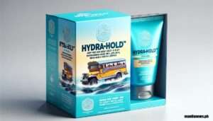 Jeepney Beauy Inc. -- Design the packaging for Hydra-Hold™ Hair Gel, emphasizing its ability to keep hair in place even in breezy conditions, like those experienced in a je4 Jeepney Beauy Inc. -- Design the packaging for Hydra-Hold™ Hair Gel, emphasizing its ability to keep hair in place even in breezy conditions, like those experienced in a je4