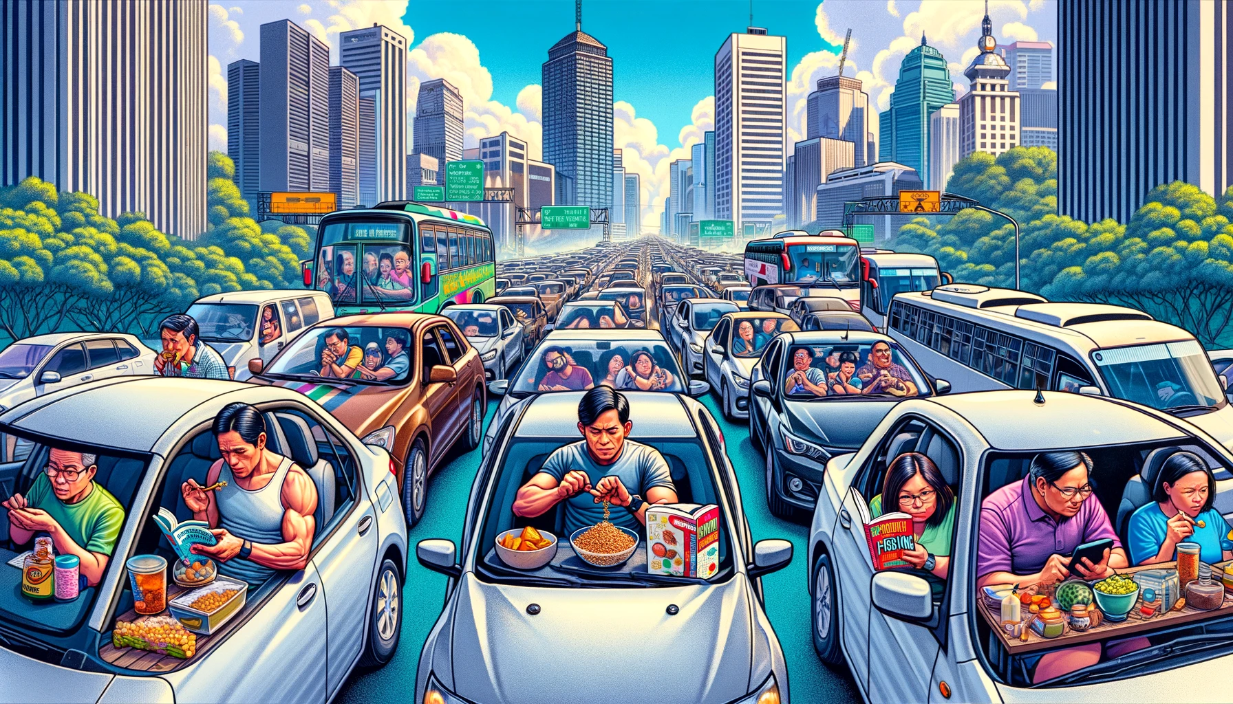Celebrity Diet Craze: The ‘Intermittent Fasting While Stuck in Traffic’ Plan
