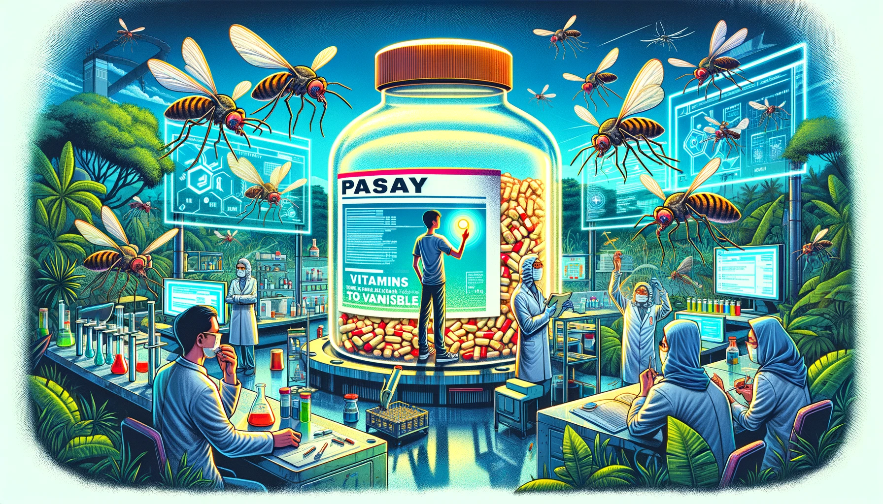 Pasay’s Latest Pharmaceutical Breakthrough: Vitamins That Make You Invisible to Mosquitoes