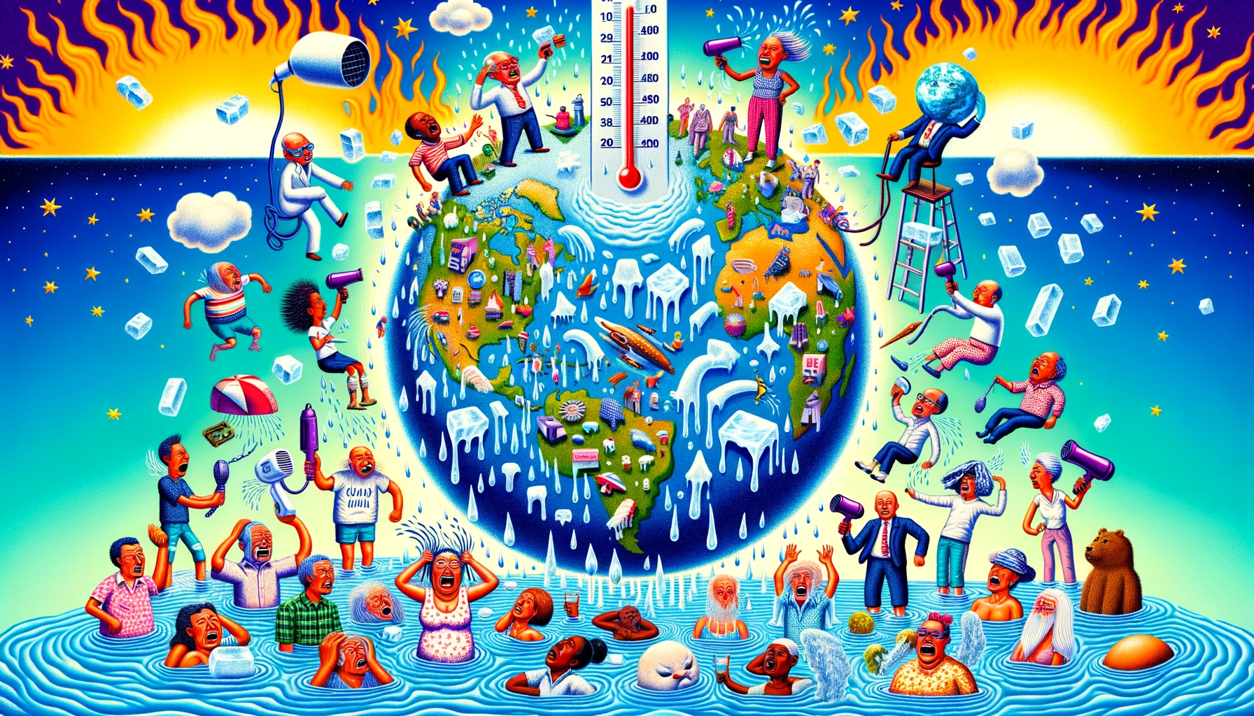 Oceans heat up to new peak in February…