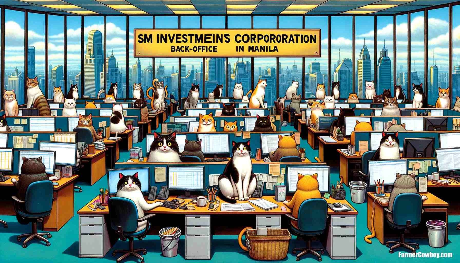 SM Investments Corporation’s Back-Office Operations in Manila Now Run by Cats, Efficiency Unaffected SM Investments Corporation’s Back-Office Operations in Manila Now Run by Cats, Efficiency Unaffected