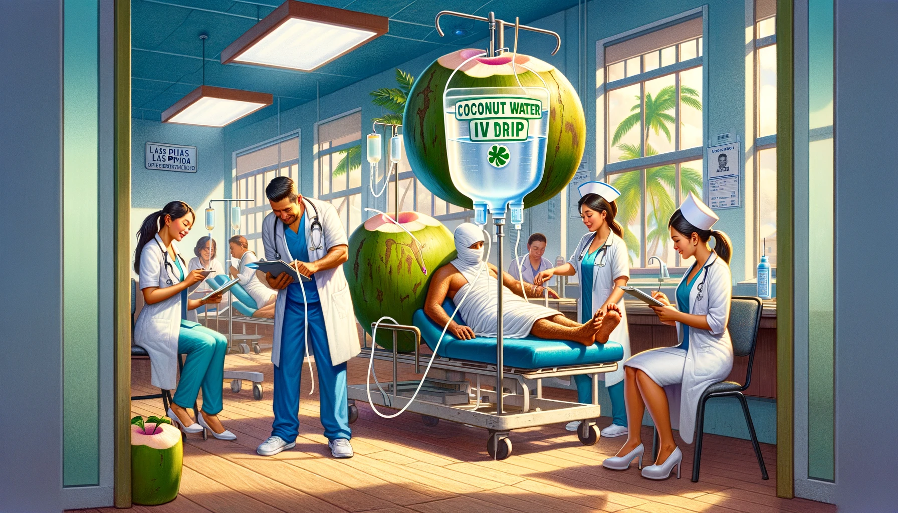 Las Piñas’s Latest Healthcare Craze: Coconut Water IV Drips Las Piñas’s Latest Healthcare Craze: Coconut Water IV Drips
