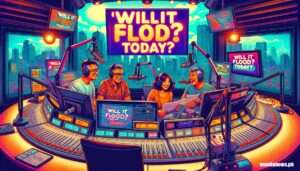 Manila Photo --Manila Photo -- A fun and insightful illustrative closeup of a radio studio in Metro Manila during the 'Will It Flood Today ' music hour. The studio is filled with 11 Manila Photo --Manila Photo -- A fun and insightful illustrative closeup of a radio studio in Metro Manila during the 'Will It Flood Today ' music hour. The studio is filled with 11