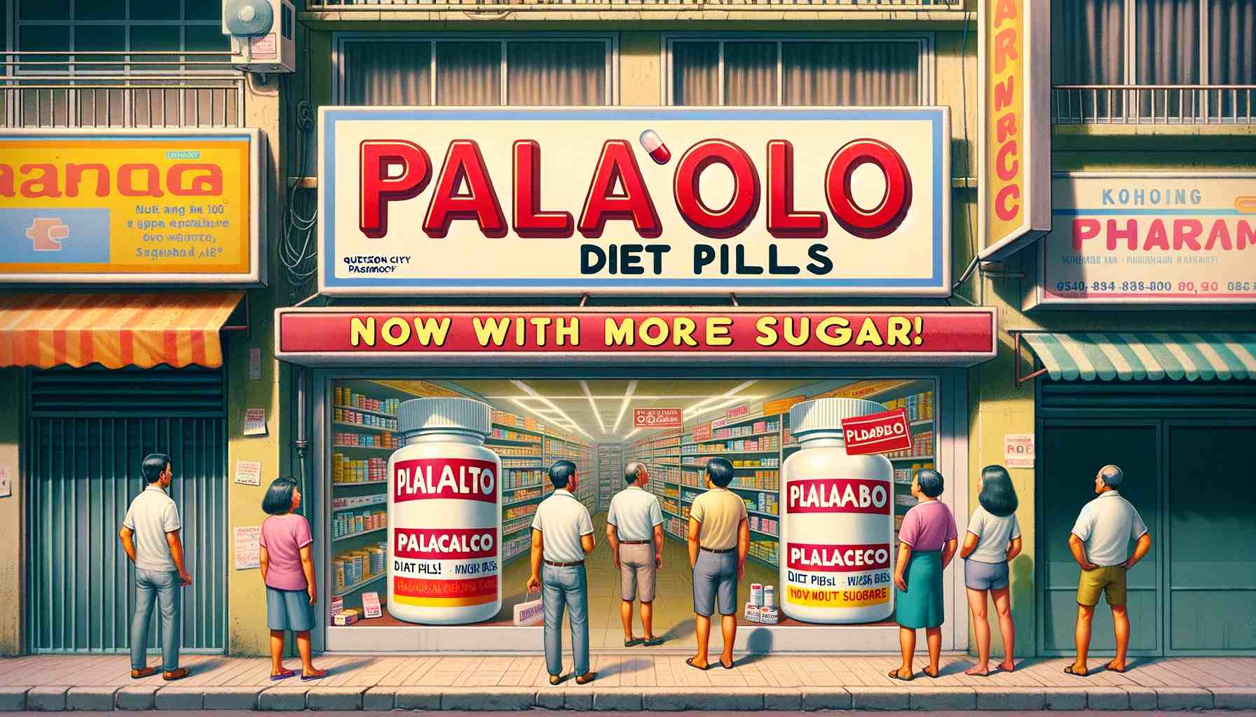 Quezon City Pharmacy Launches New Line of Placebo Diet Pills: Now with More Sugar!