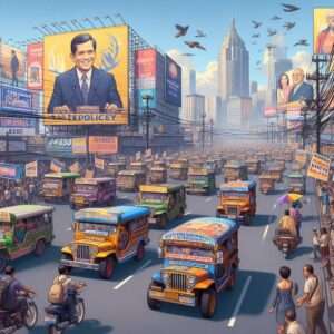 Manila's Political Campaigns 'Jeepney-Sized Billboards' Overshadow Entire Neighborhoods (4) Manila's Political Campaigns 'Jeepney-Sized Billboards' Overshadow Entire Neighborhoods (4)