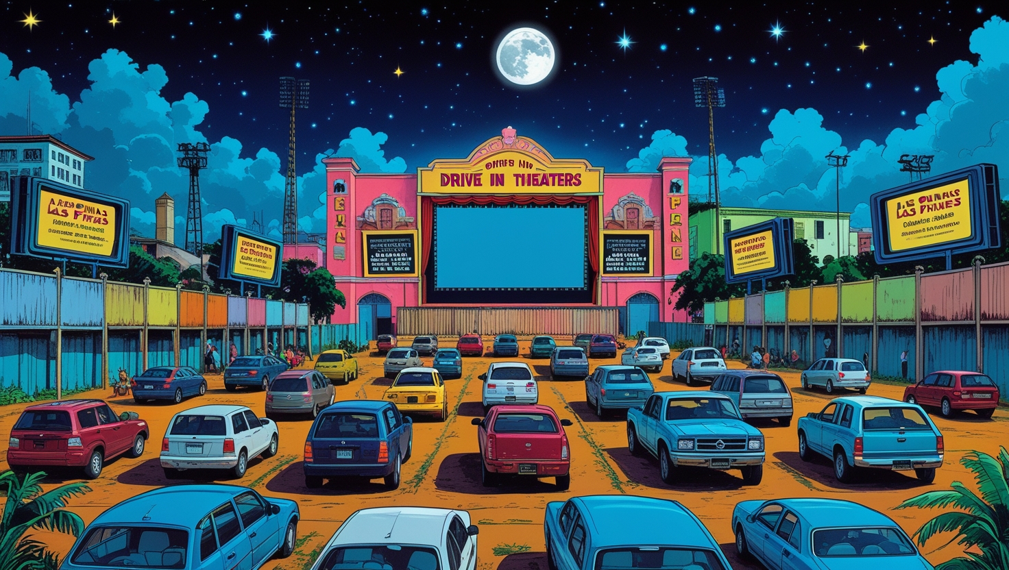 Las Pinas City Converts Abandoned Lots into Drive-In Movie Theaters Las Pinas City Converts Abandoned Lots into Drive-In Movie Theaters