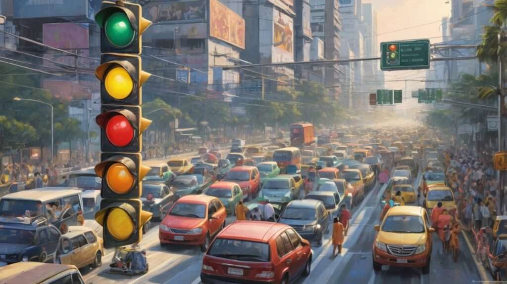 MMDA Replaces Traffic Lights With Horoscope Forecasts; Mercury Retrograde Blamed for Gridlock (3)
