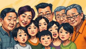 Bohiney Magazine - Frustrated adult children waiting for parental approval and validation while parents avoid saying supportive phrases like I'm proud of you and I trust you...