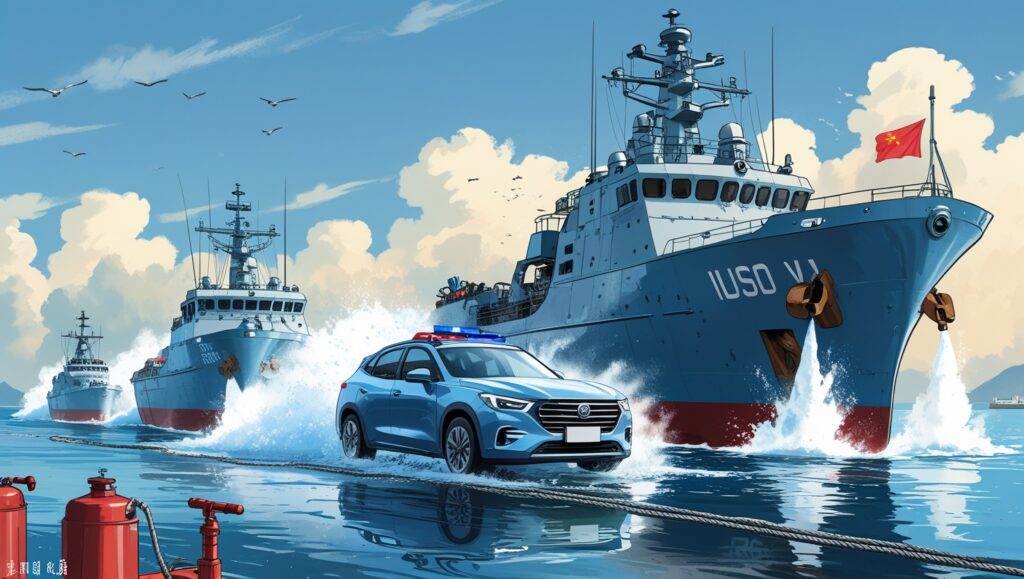 China's Water Cannon Diplomacy Reaches New Heights Coast Guard Now Offering Premium Car Wash Services to Philippine Vessels (4) China's Water Cannon Diplomacy Reaches New Heights Coast Guard Now Offering Premium Car Wash Services to Philippine Vessels (4)