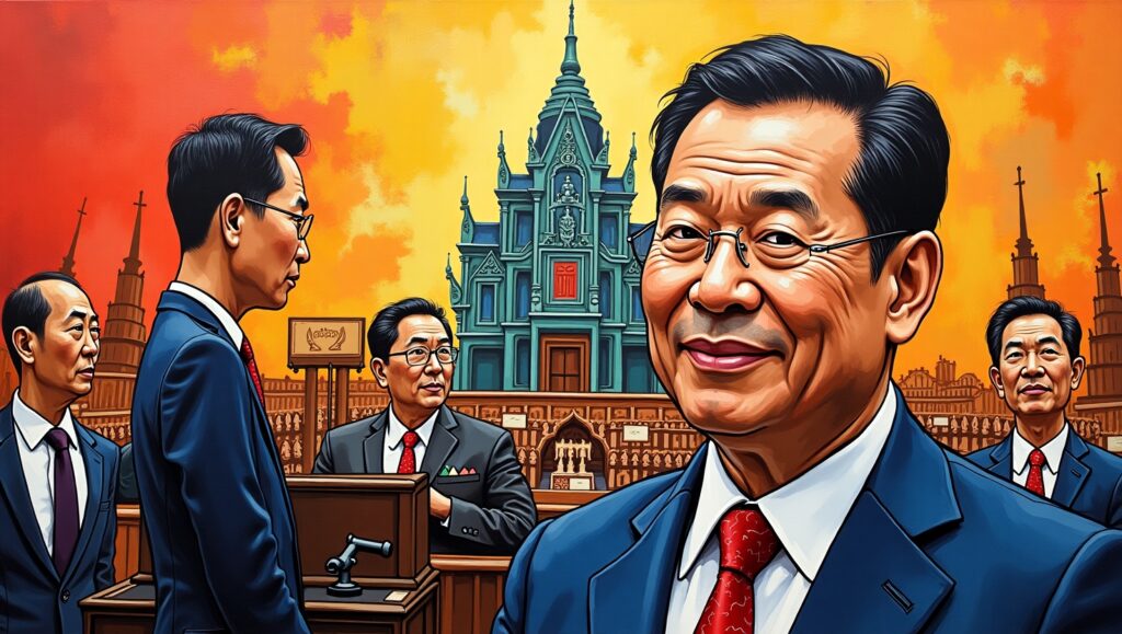 Thai Court Orders Thaksin to Serve Prison Time Former PM Shocked to Learn Laws Apply to Him Too (4) Thaksin Shinawatra courtroom appearance during Supreme Court proceedings