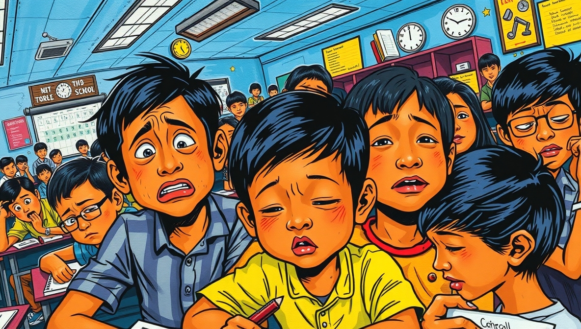 DepEd Replaces Sleep With Homework in “Character Development” Plan