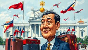 President Marcos Pioneers Remote Governance From Luxury Resorts Abroad ()